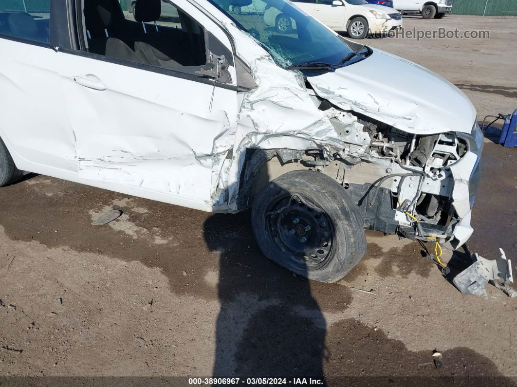 2019 Chevrolet Spark Ls Manual White vin: KL8CA6SA3KC756693