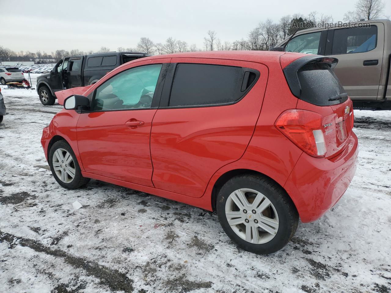 2019 Chevrolet Spark Ls Красный vin: KL8CA6SA3KC802992