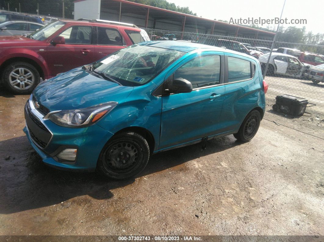 2019 Chevrolet Spark Ls Manual Blue vin: KL8CA6SA4KC711729