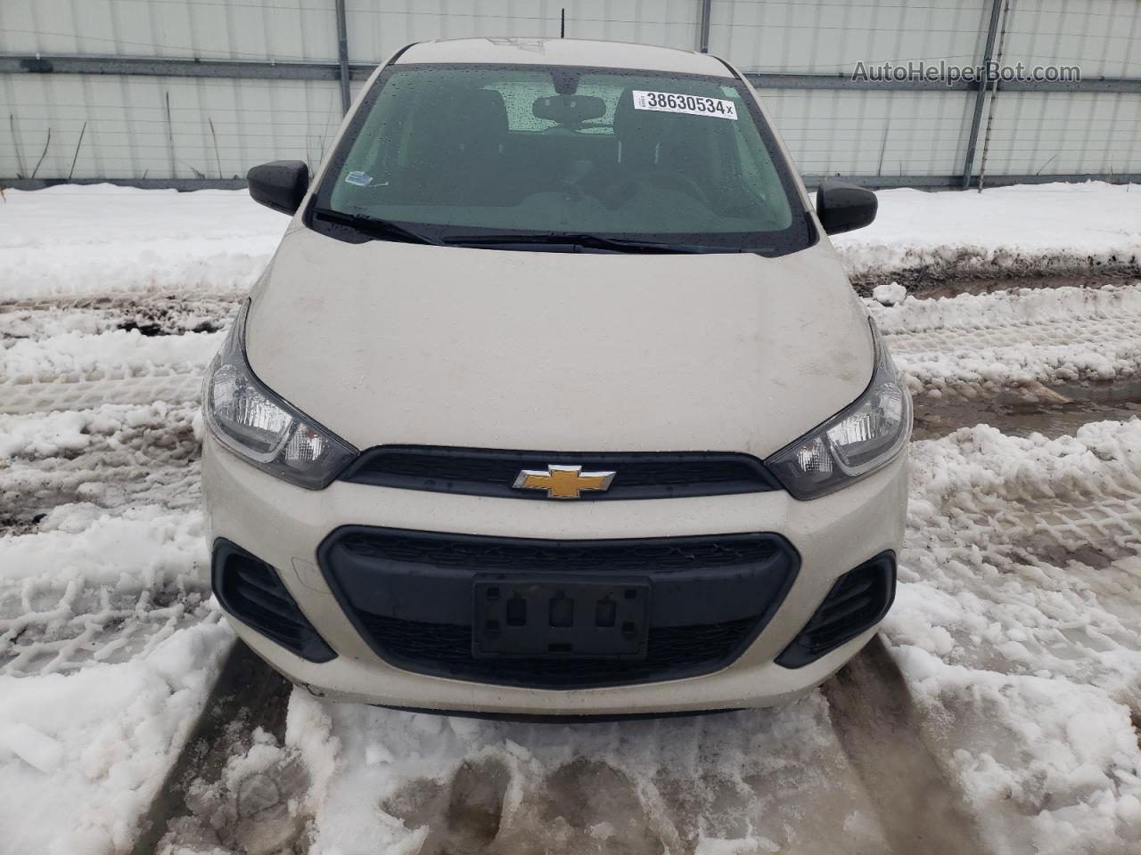 2017 Chevrolet Spark Ls Бежевый vin: KL8CA6SA7HC825698