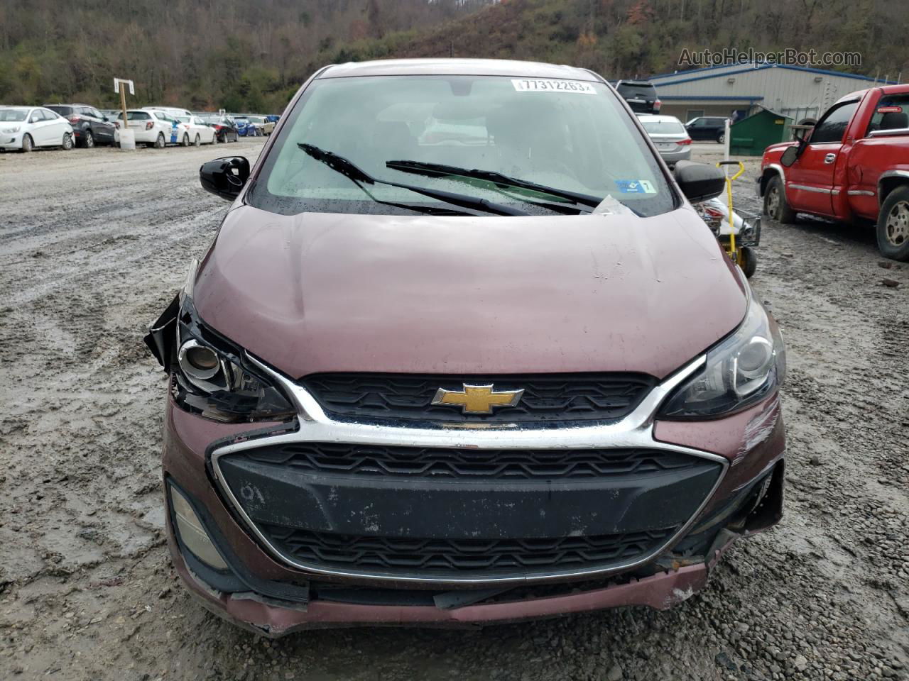 2019 Chevrolet Spark Ls Purple vin: KL8CA6SA7KC719372