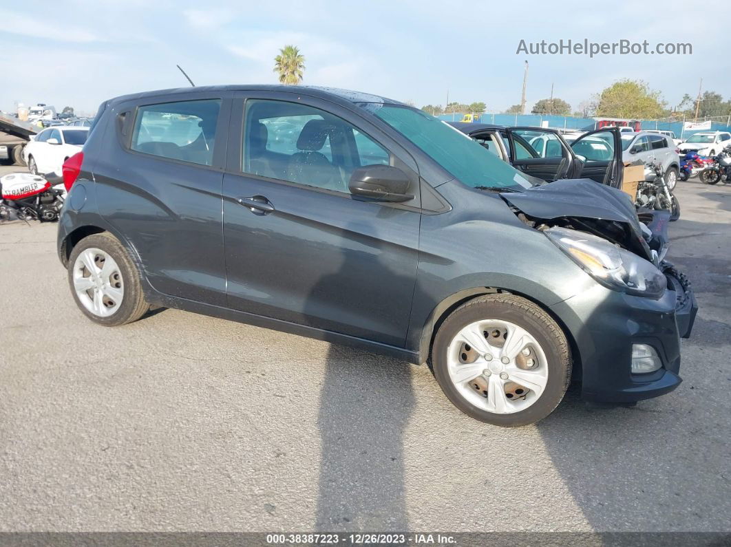 2019 Chevrolet Spark Ls Manual Gray vin: KL8CA6SA7KC736141