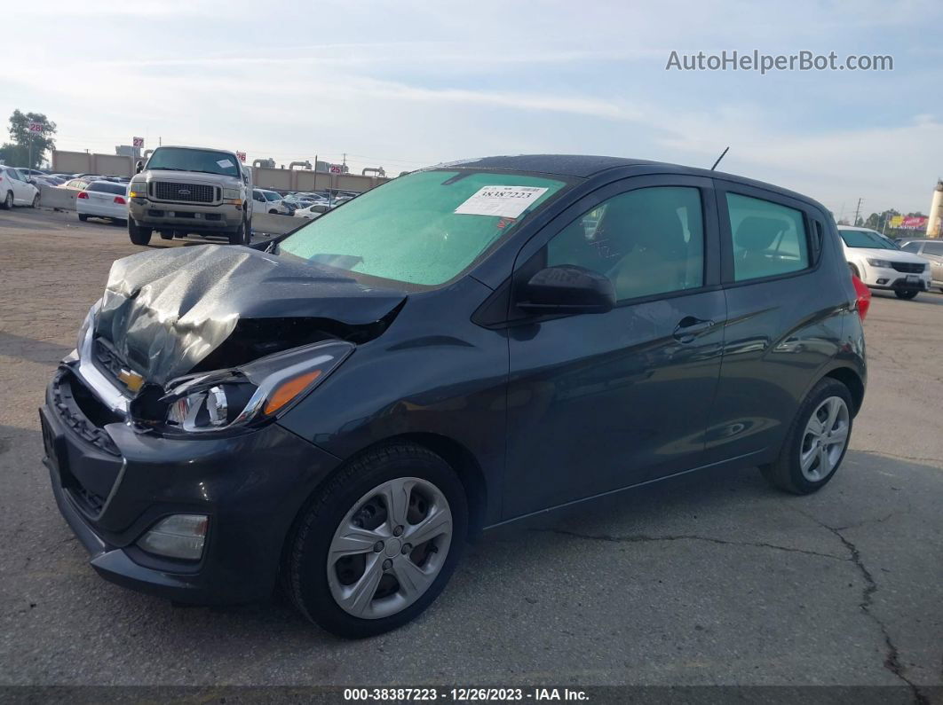 2019 Chevrolet Spark Ls Manual Gray vin: KL8CA6SA7KC736141