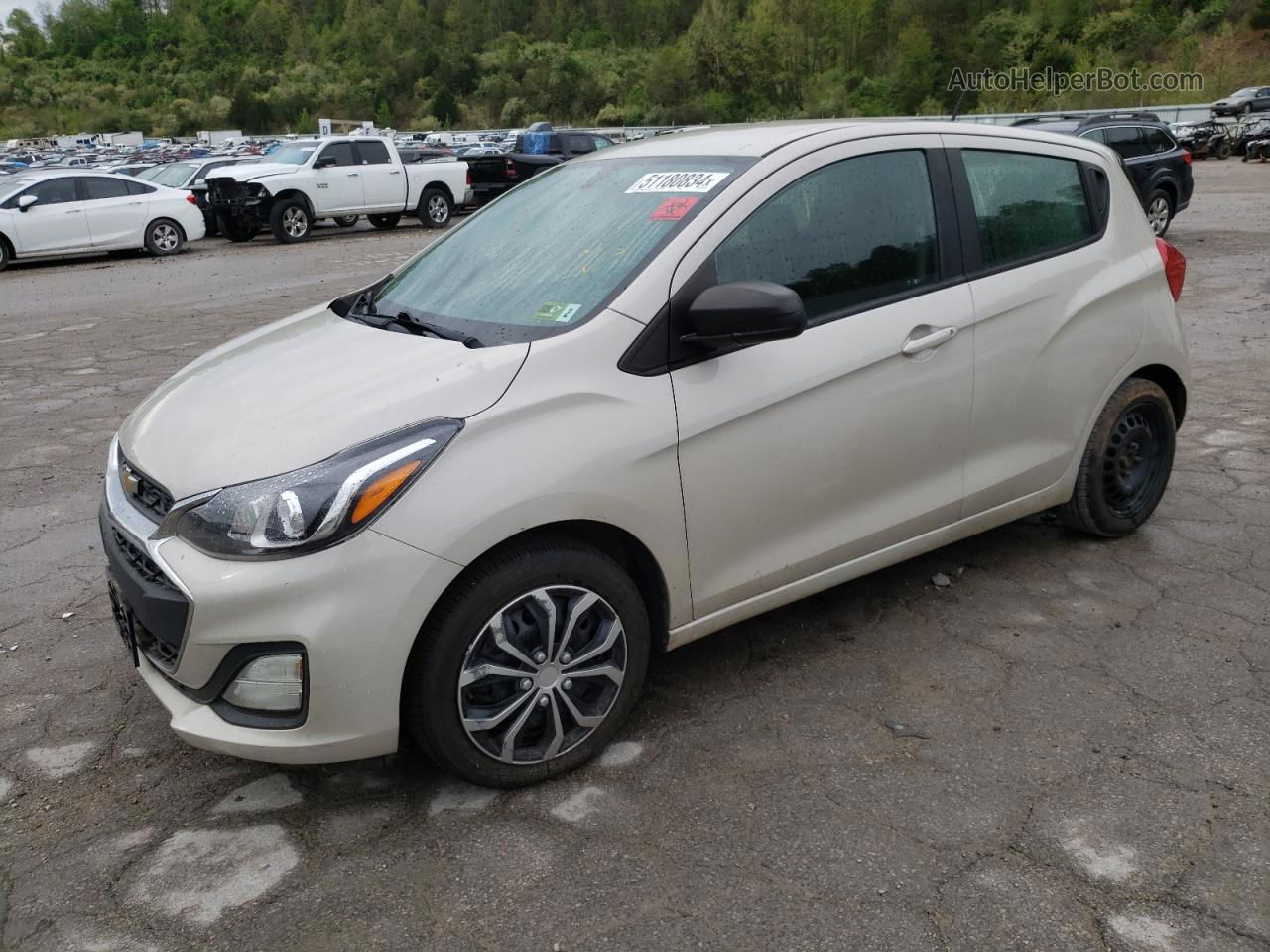 2019 Chevrolet Spark Ls Бежевый vin: KL8CA6SA8KC711006