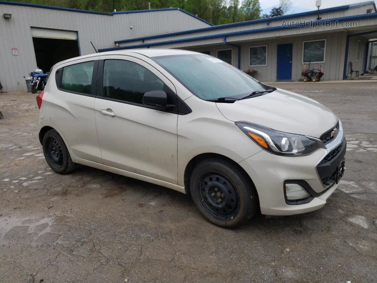 2019 Chevrolet Spark Ls Beige vin: KL8CA6SA8KC711006