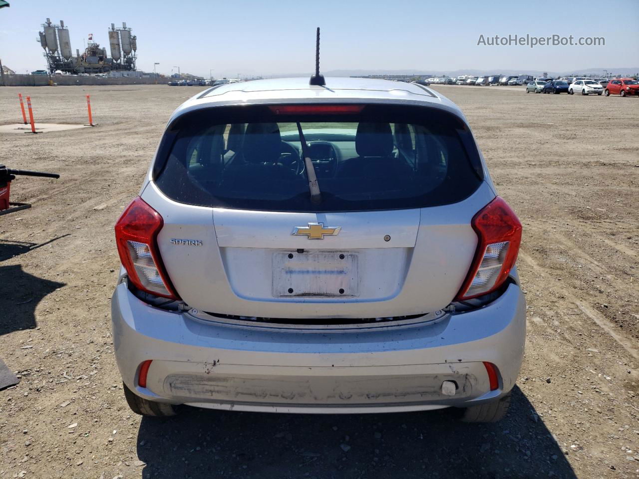 2019 Chevrolet Spark Ls Silver vin: KL8CA6SA9KC814192