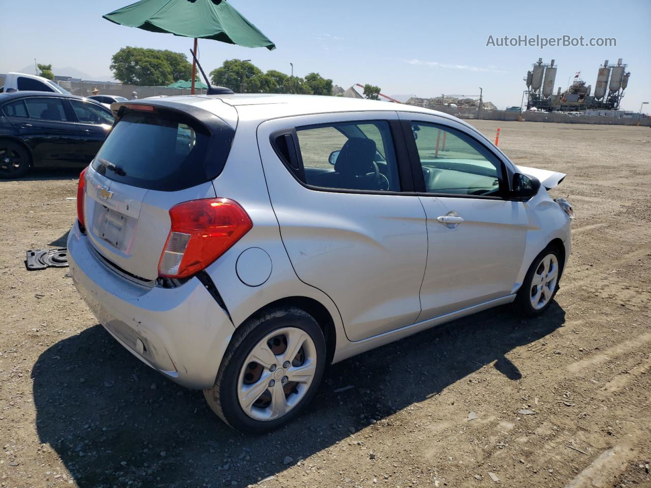 2019 Chevrolet Spark Ls Silver vin: KL8CA6SA9KC814192