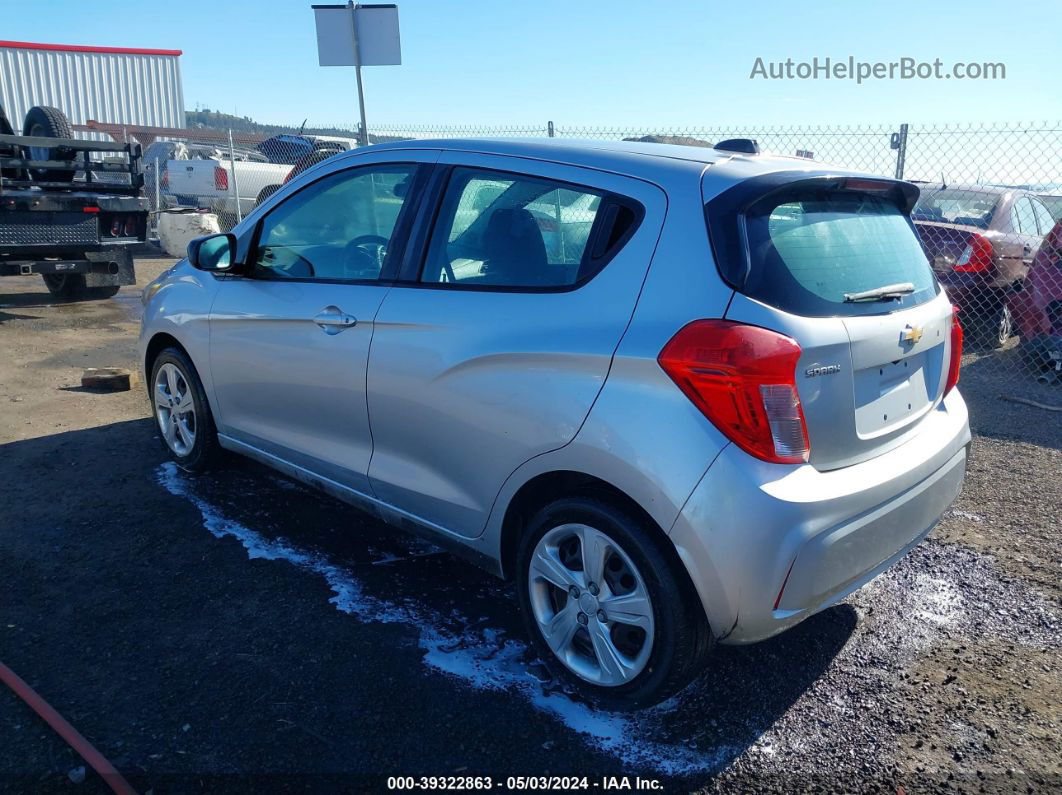 2019 Chevrolet Spark Ls Manual Silver vin: KL8CA6SAXKC735873