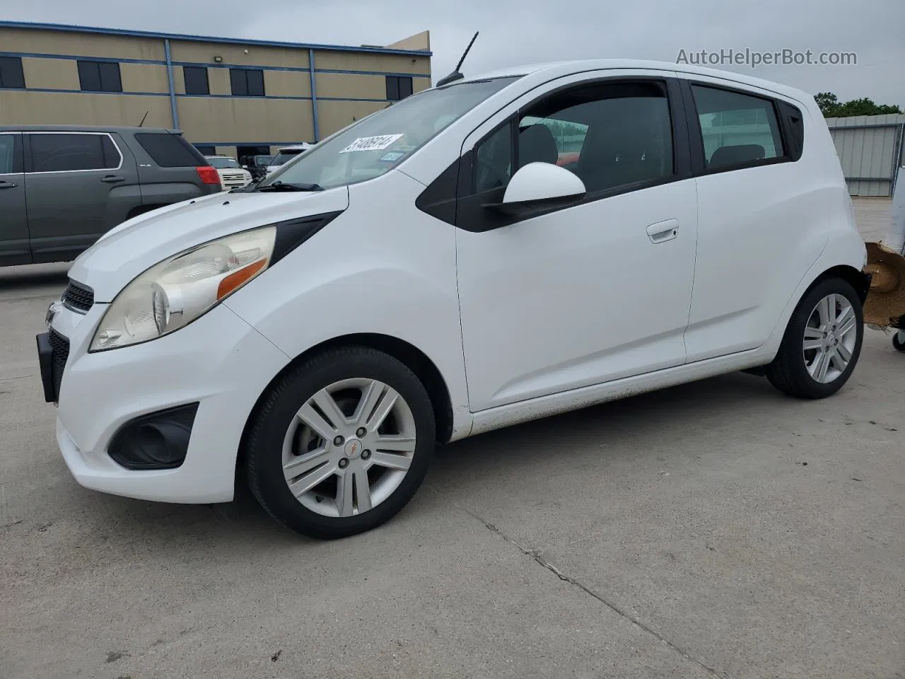 2013 Chevrolet Spark Ls Белый vin: KL8CB6S90DC575430