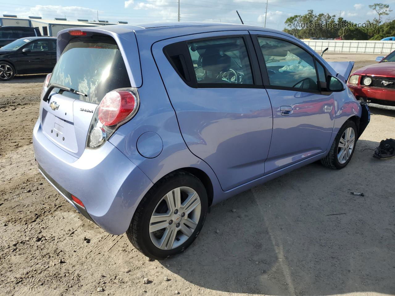 2015 Chevrolet Spark Ls Purple vin: KL8CB6S90FC721537