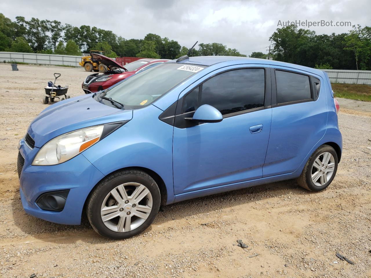 2015 Chevrolet Spark Ls Синий vin: KL8CB6S90FC728441