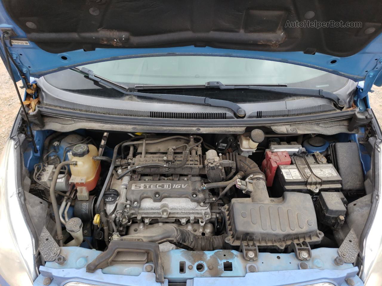 2015 Chevrolet Spark Ls Синий vin: KL8CB6S90FC728441