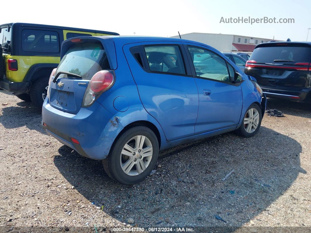 2015 Chevrolet Spark Ls Cvt Blue vin: KL8CB6S90FC741870