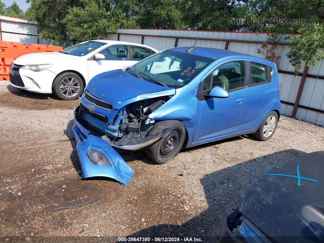 2015 Chevrolet Spark Ls Cvt Blue vin: KL8CB6S90FC741870