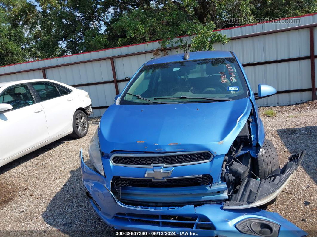 2015 Chevrolet Spark Ls Cvt Blue vin: KL8CB6S90FC741870