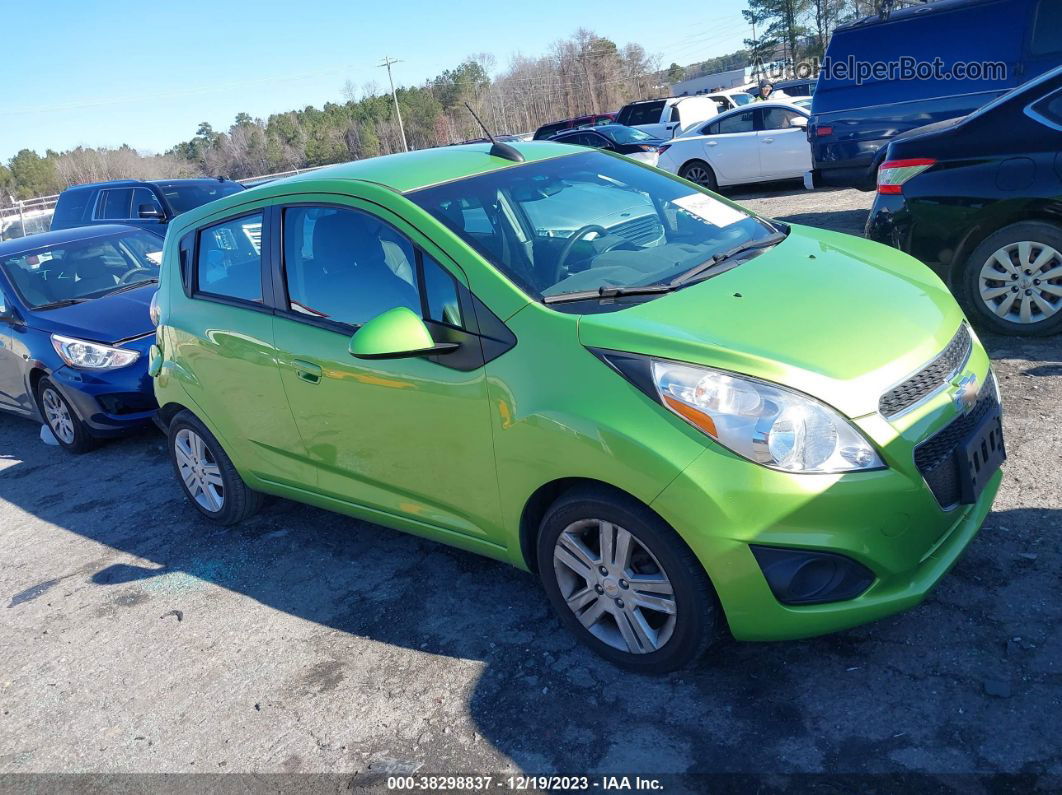 2015 Chevrolet Spark Ls Cvt Green vin: KL8CB6S90FC745174