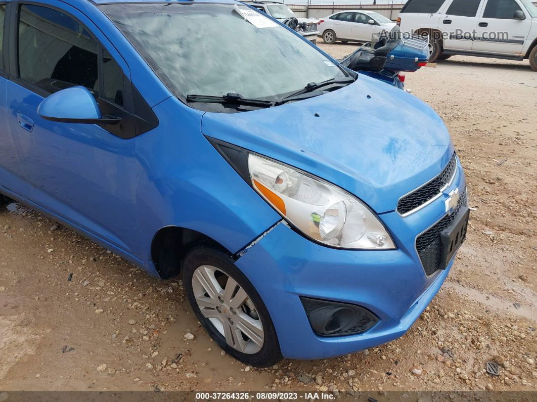 2015 Chevrolet Spark Ls Light Blue vin: KL8CB6S90FC746051