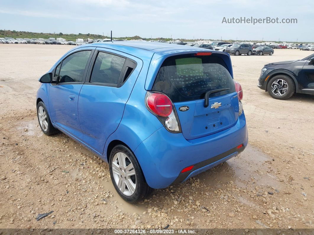 2015 Chevrolet Spark Ls Light Blue vin: KL8CB6S90FC746051