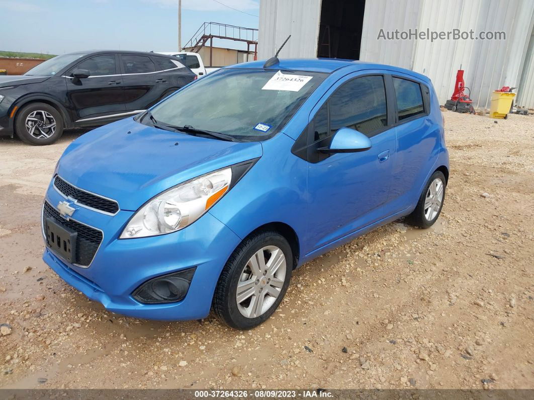 2015 Chevrolet Spark Ls Light Blue vin: KL8CB6S90FC746051