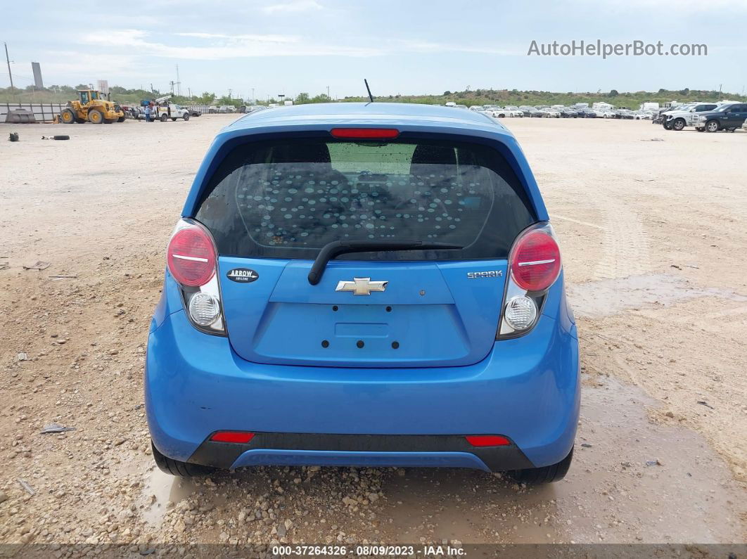 2015 Chevrolet Spark Ls Light Blue vin: KL8CB6S90FC746051