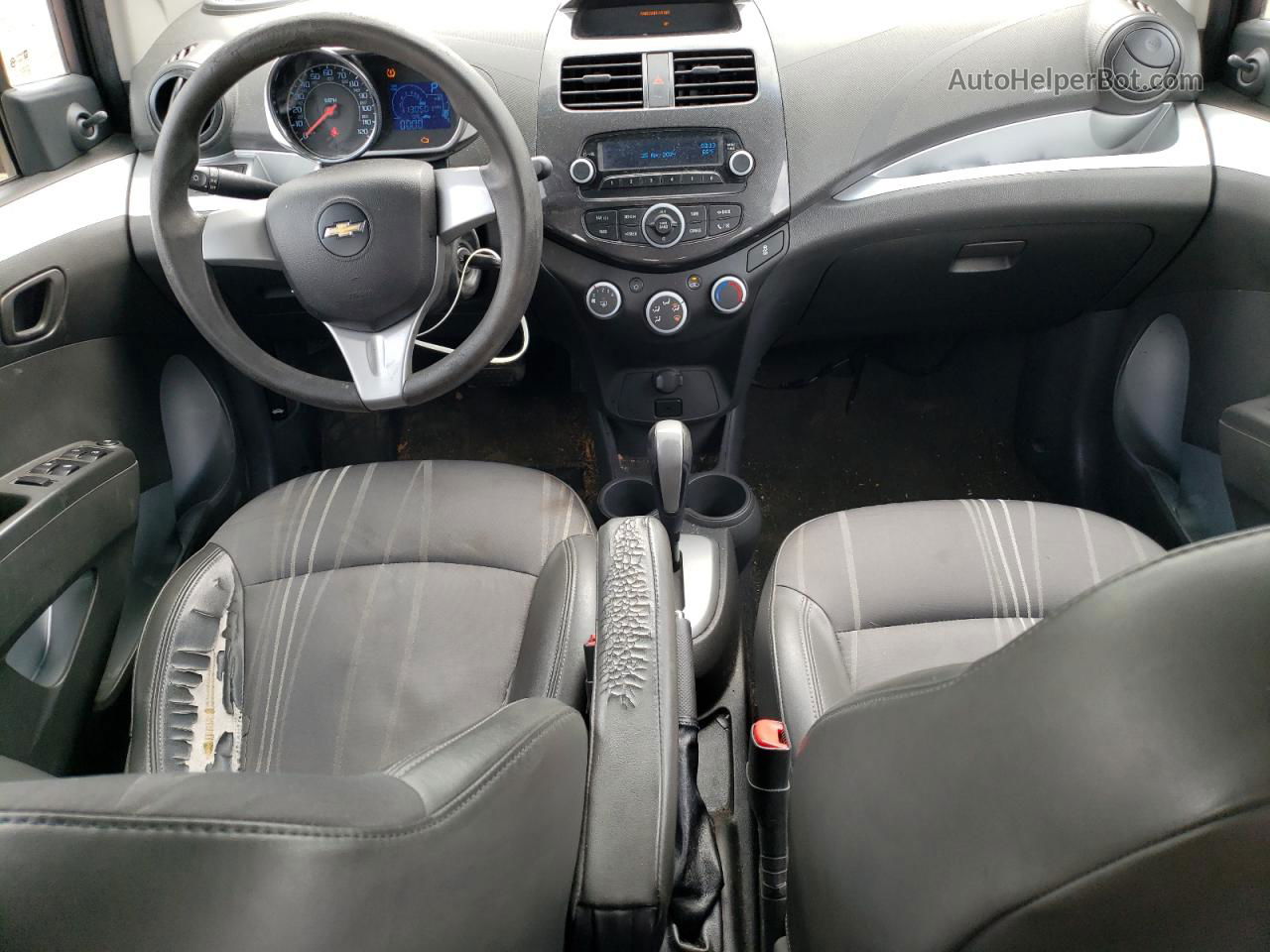 2013 Chevrolet Spark Ls Red vin: KL8CB6S91DC572004