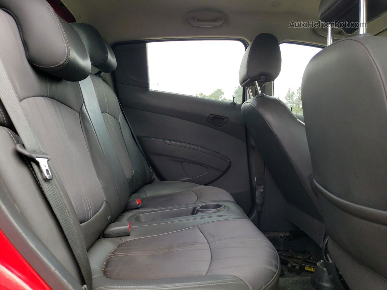 2013 Chevrolet Spark Ls Red vin: KL8CB6S91DC572004