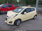 2013 Chevrolet Spark Ls Auto Yellow vin: KL8CB6S91DC588445