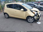 2013 Chevrolet Spark Ls Auto Yellow vin: KL8CB6S91DC588445