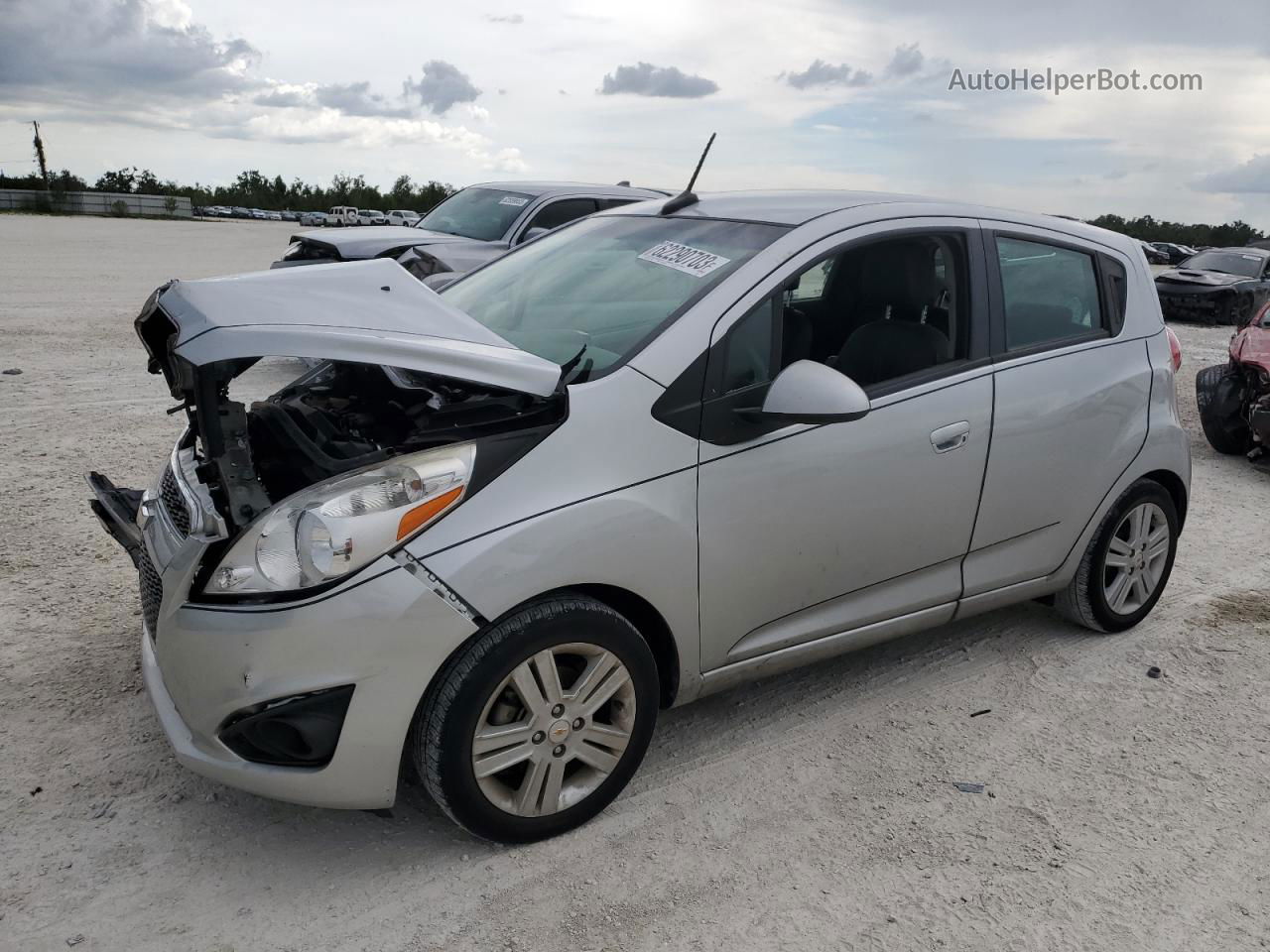 2013 Chevrolet Spark Ls Silver vin: KL8CB6S91DC601243