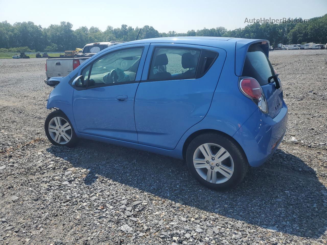 2015 Chevrolet Spark Ls Blue vin: KL8CB6S91FC748181