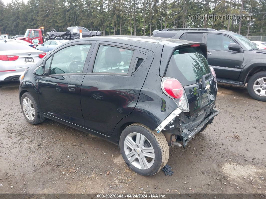 2015 Chevrolet Spark Ls Cvt Black vin: KL8CB6S91FC805107