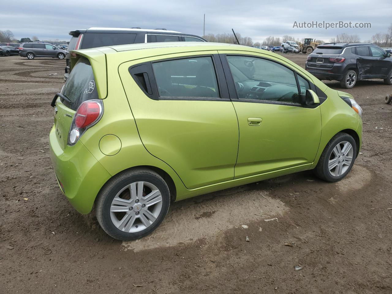 2013 Chevrolet Spark Ls Green vin: KL8CB6S92DC517402