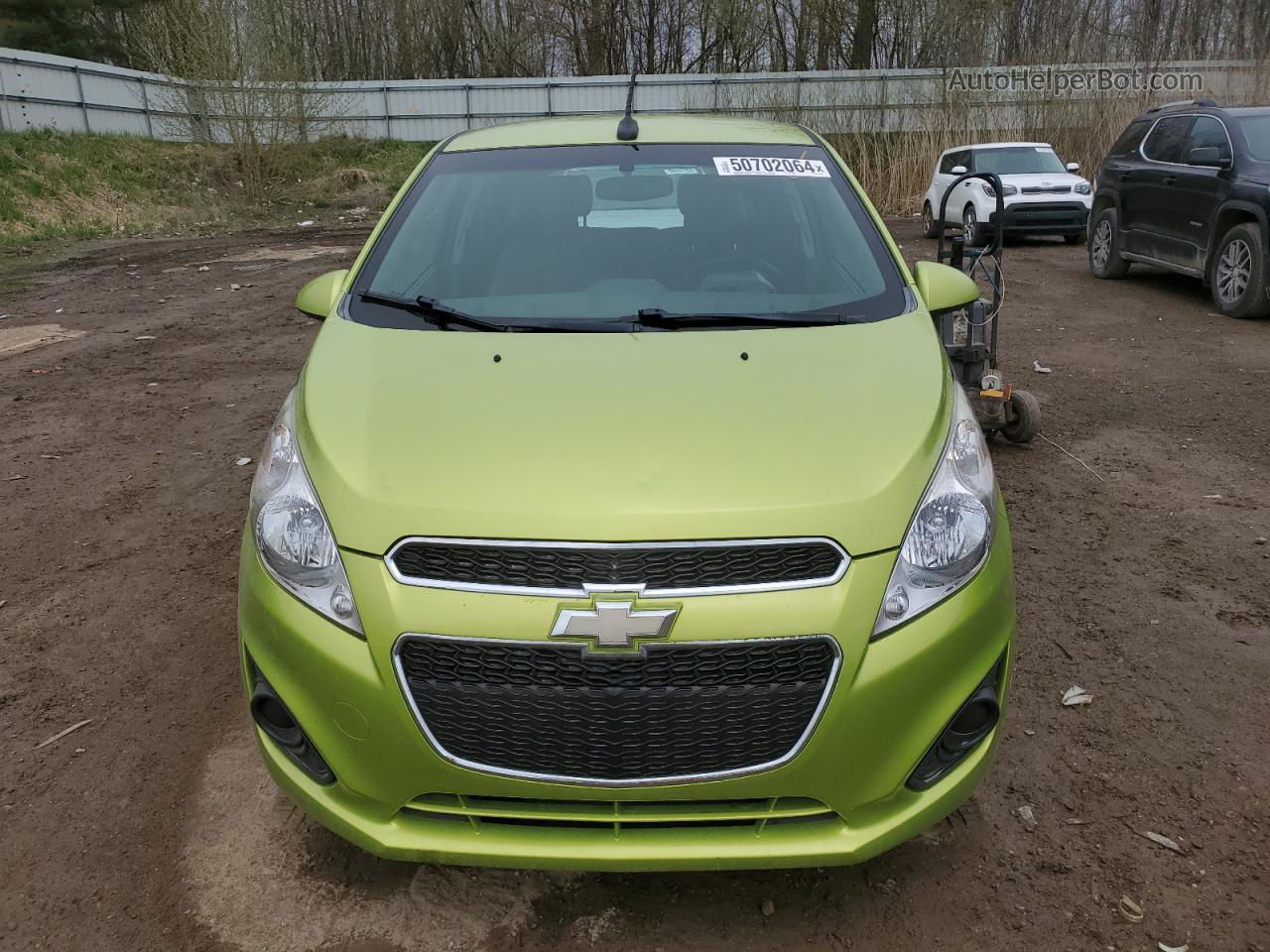 2013 Chevrolet Spark Ls Green vin: KL8CB6S92DC517402