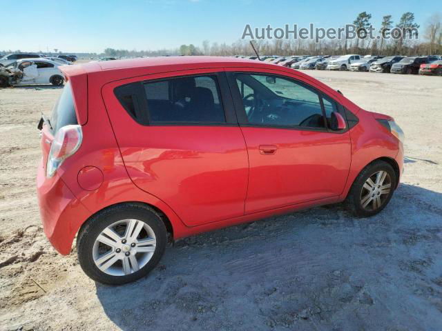 2013 Chevrolet Spark Ls Red vin: KL8CB6S92DC519425