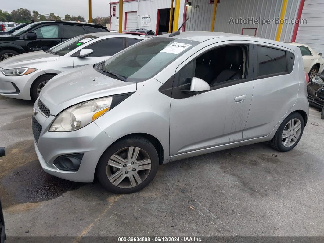 2015 Chevrolet Spark Ls Cvt Silver vin: KL8CB6S92FC741465