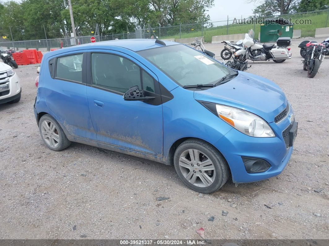 2015 Chevrolet Spark Ls Cvt Blue vin: KL8CB6S92FC779584