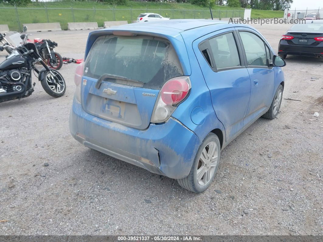 2015 Chevrolet Spark Ls Cvt Blue vin: KL8CB6S92FC779584