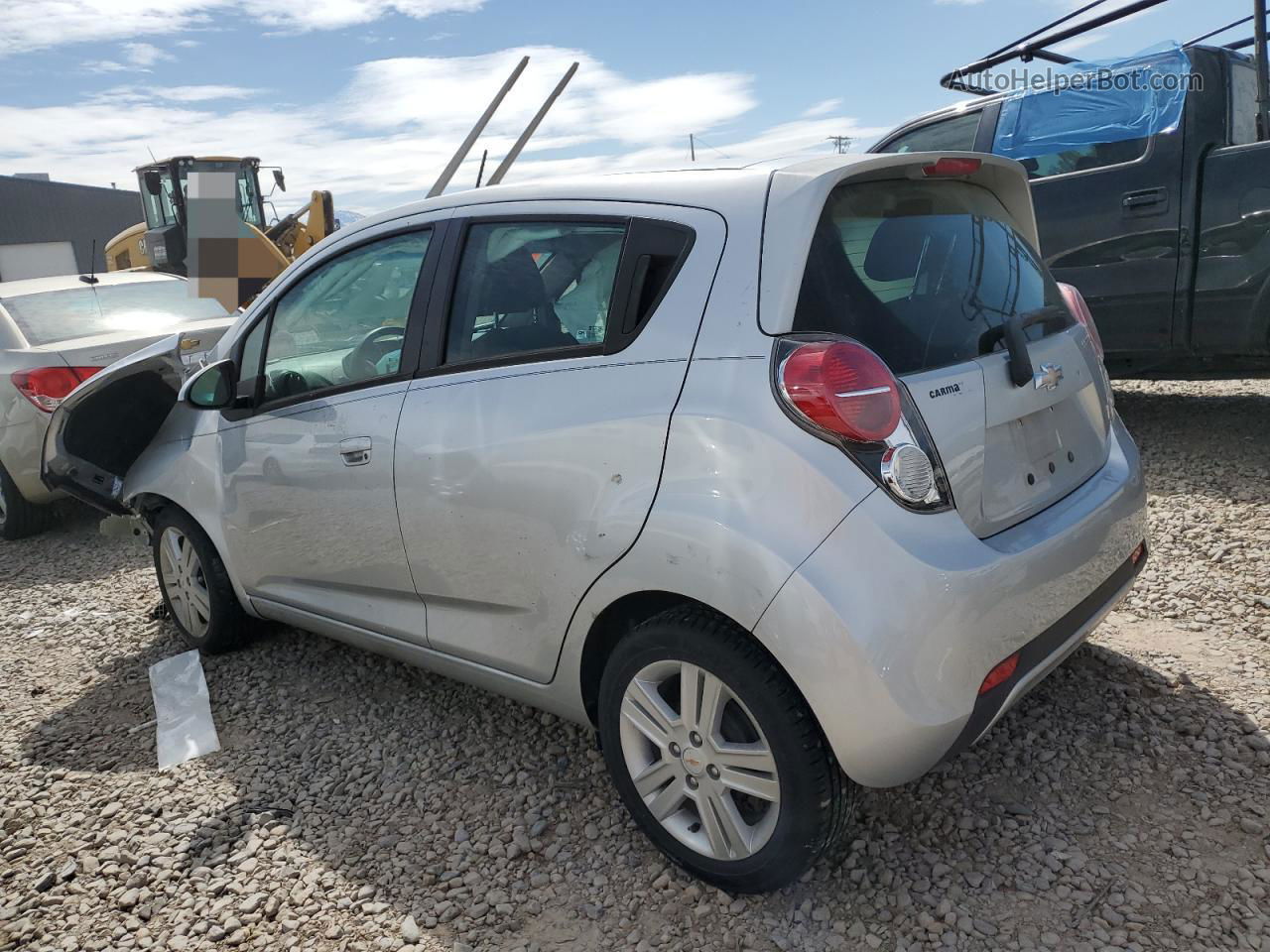 2015 Chevrolet Spark Ls Silver vin: KL8CB6S92FC798099