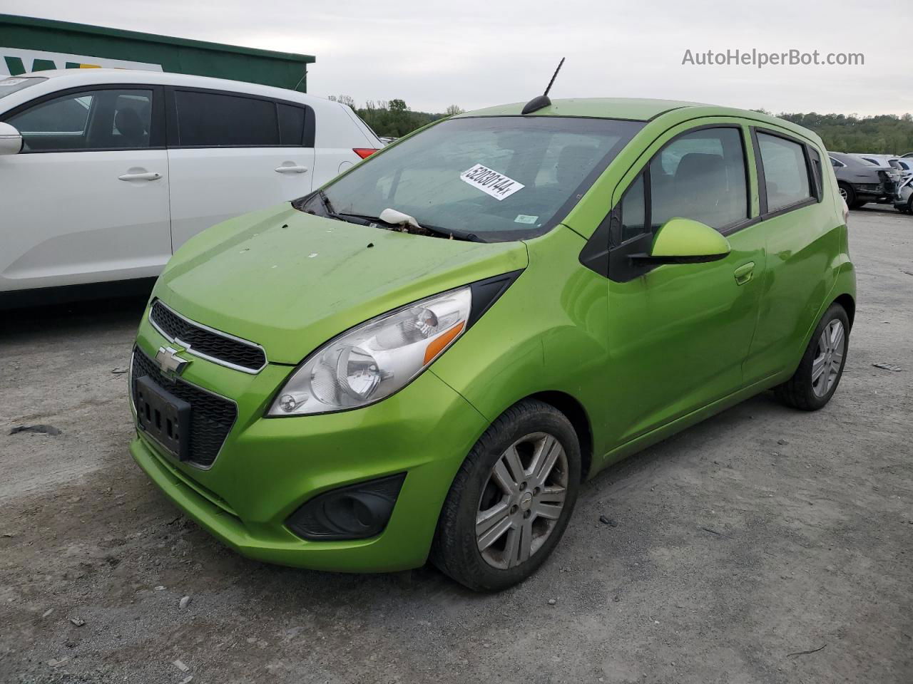 2015 Chevrolet Spark Ls Зеленый vin: KL8CB6S92FC807089