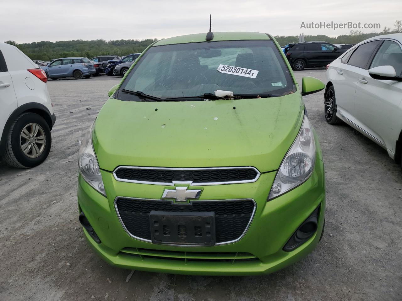 2015 Chevrolet Spark Ls Green vin: KL8CB6S92FC807089