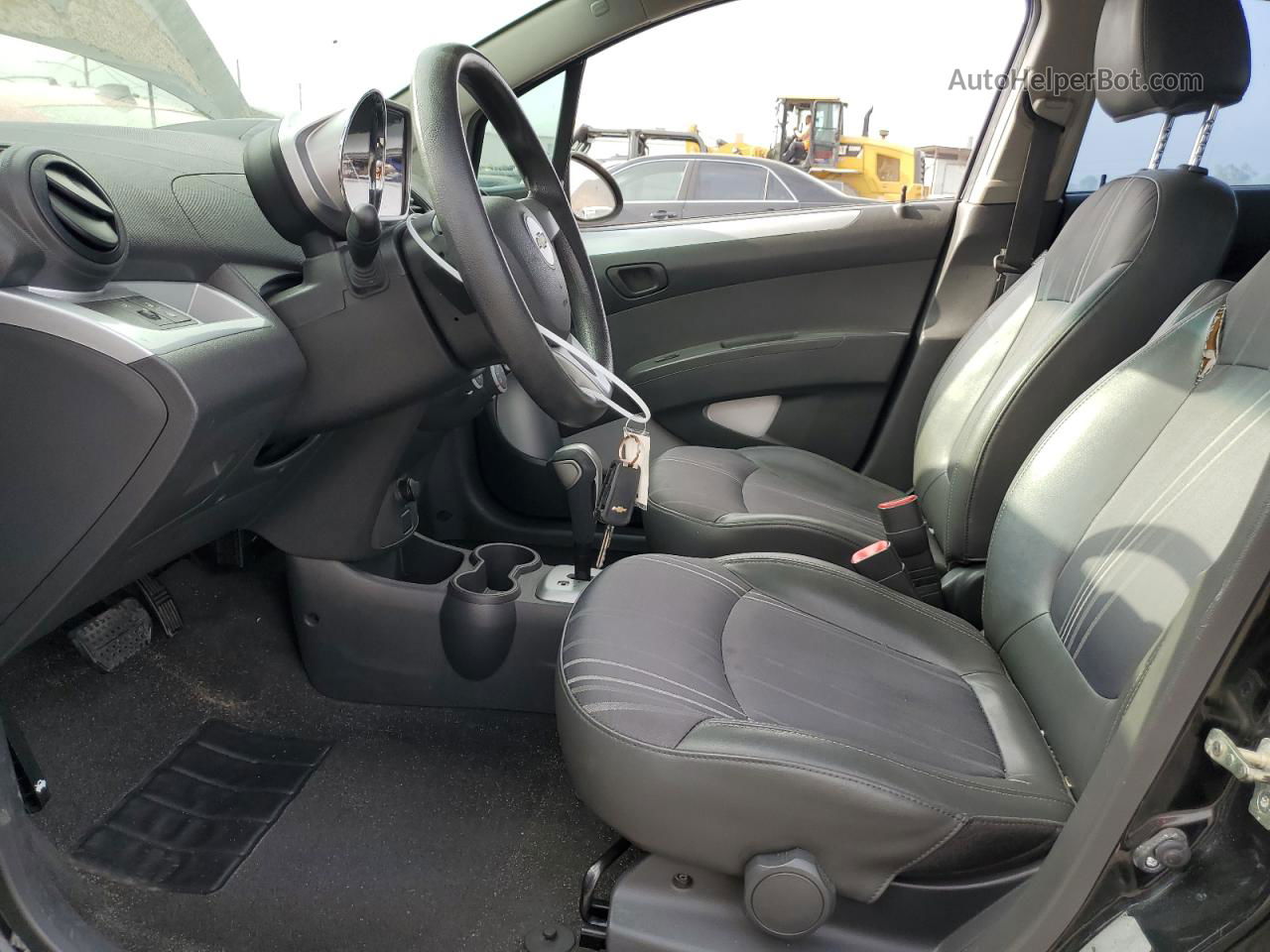 2013 Chevrolet Spark Ls Black vin: KL8CB6S93DC510877