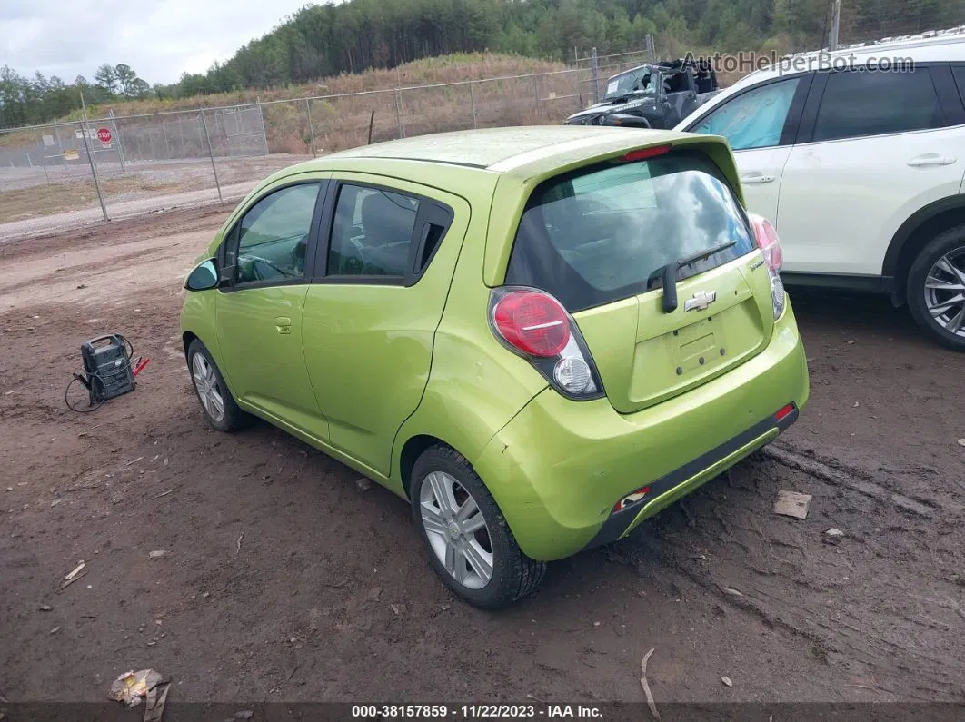 2013 Chevrolet Spark Ls Auto Green vin: KL8CB6S93DC550974