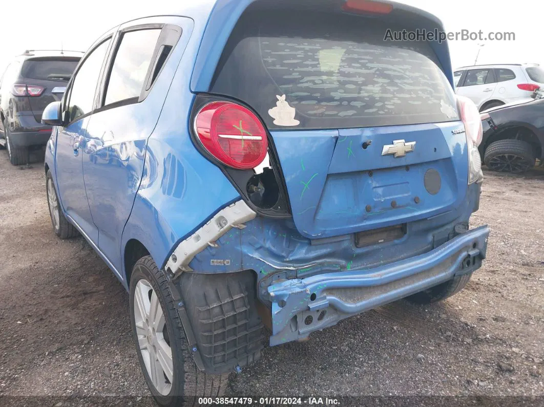 2013 Chevrolet Spark Ls Auto Light Blue vin: KL8CB6S93DC618271