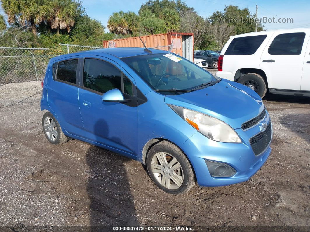 2013 Chevrolet Spark Ls Auto Light Blue vin: KL8CB6S93DC618271