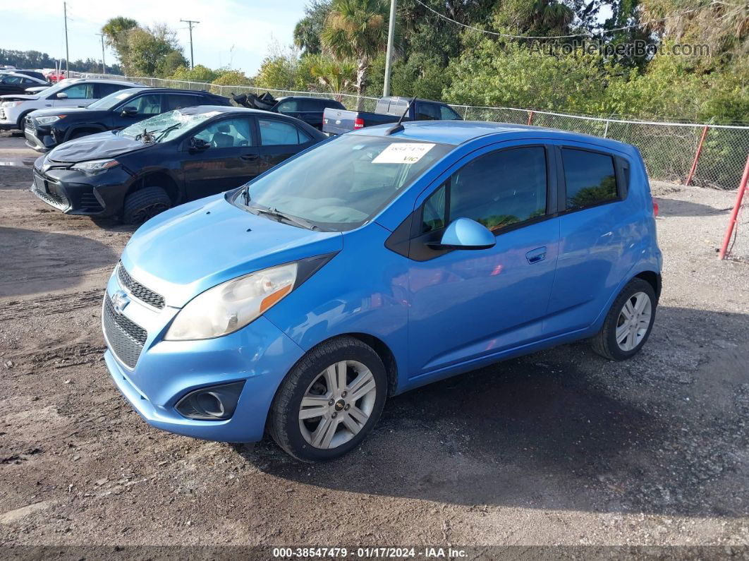 2013 Chevrolet Spark Ls Auto Light Blue vin: KL8CB6S93DC618271