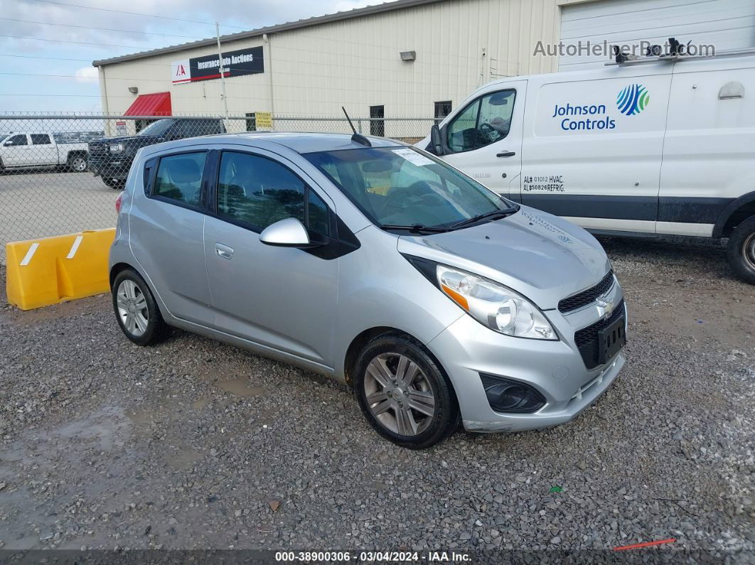 2015 Chevrolet Spark Ls Cvt Silver vin: KL8CB6S93FC739188