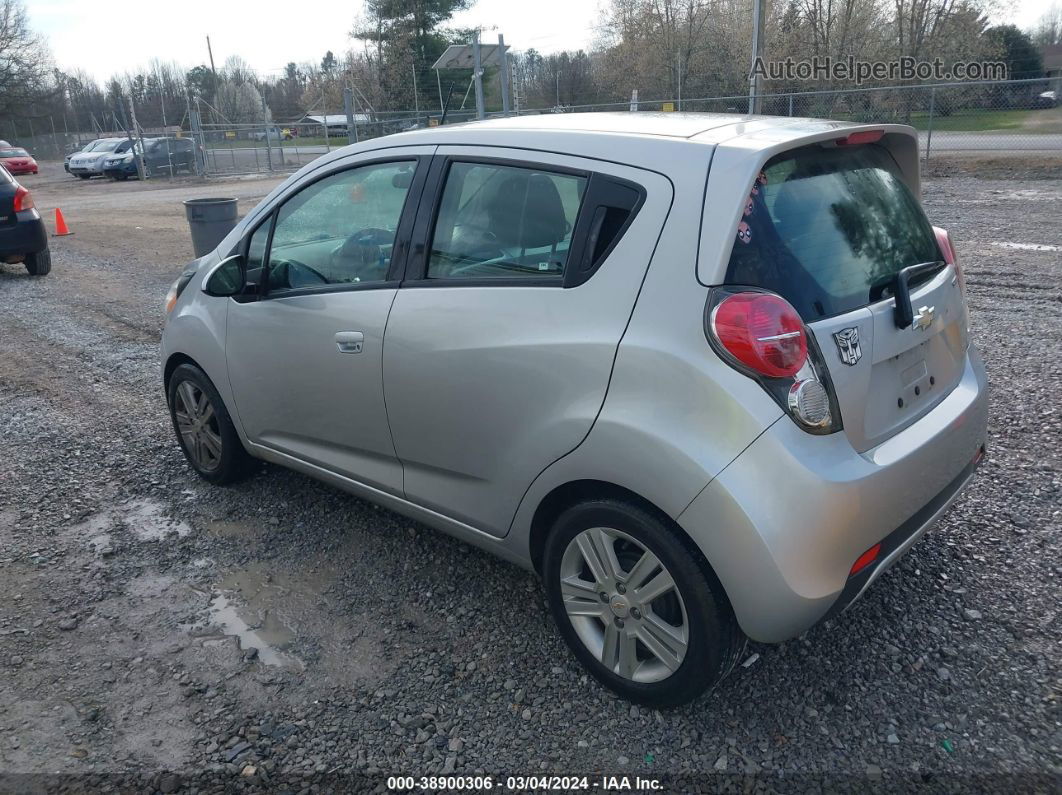 2015 Chevrolet Spark Ls Cvt Silver vin: KL8CB6S93FC739188