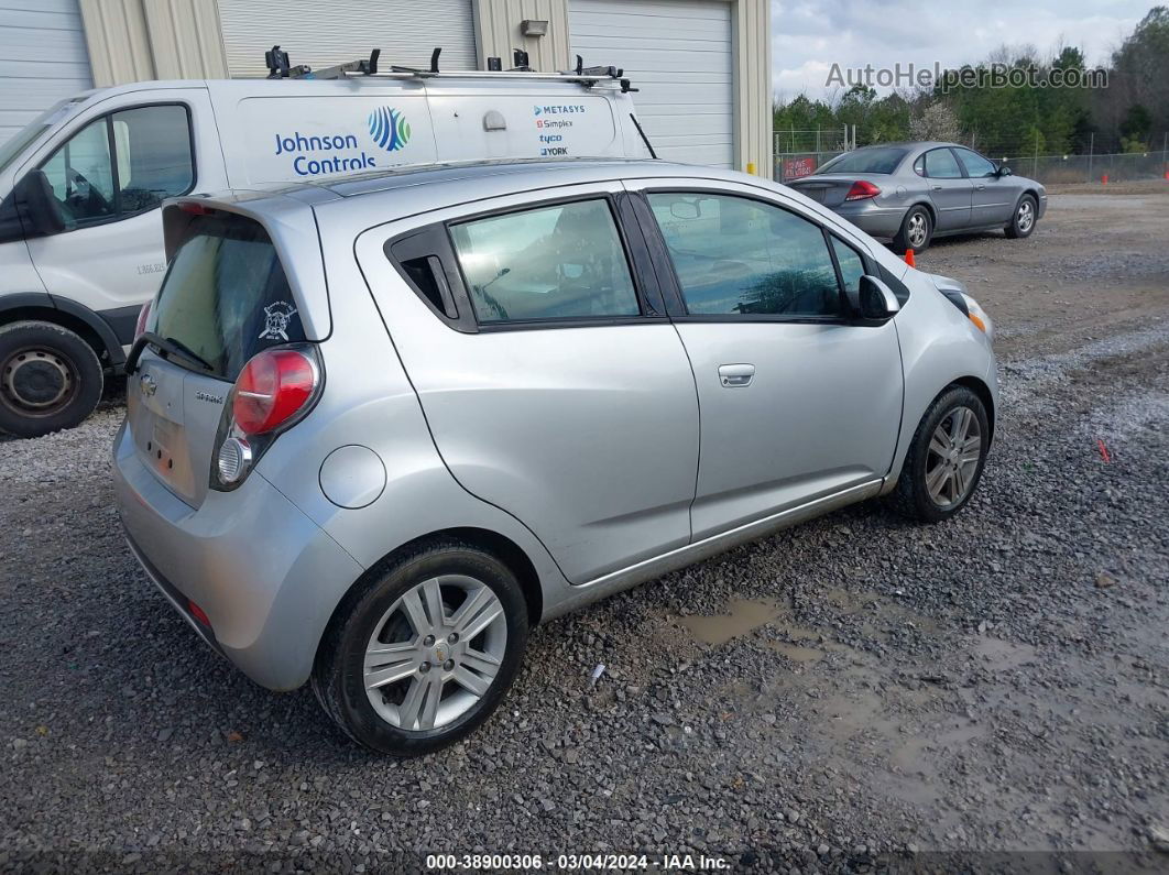 2015 Chevrolet Spark Ls Cvt Silver vin: KL8CB6S93FC739188