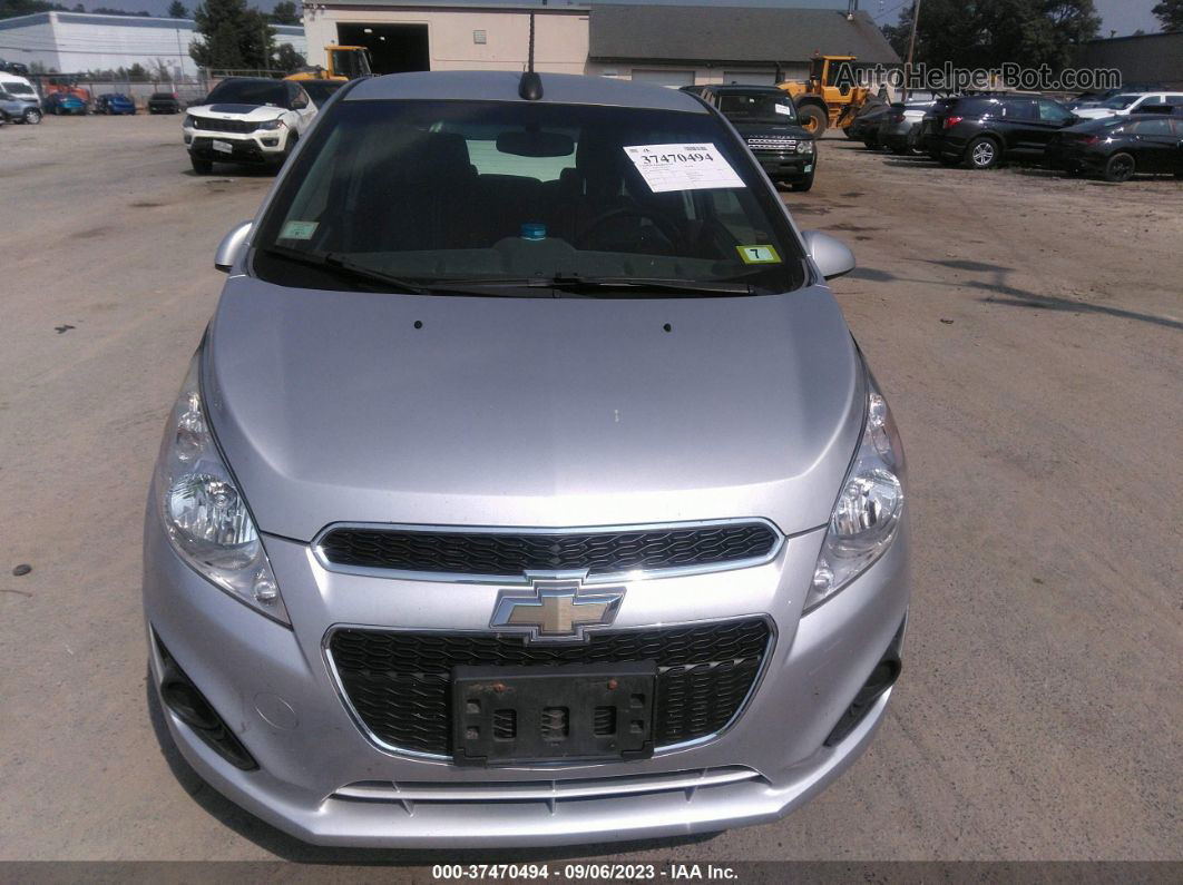 2015 Chevrolet Spark Ls Silver vin: KL8CB6S93FC747890