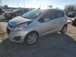 2015 Chevrolet Spark Ls Silver vin: KL8CB6S93FC757318